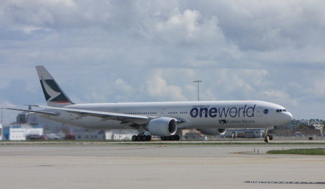 Cathay Pacific "One World" Boeing 777 B-KPL